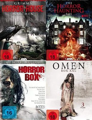 30 HALLOWEEN HORRORFILME Gruselmärchen Horrorhäuser Dämonen Zombies DVD SAMMLUNG - Bild 1 von 4