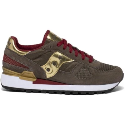 SAUCONY SCARPE SNEAKERS SHOES SHADOW ORIGINAL S1108-765 DONNA 2023 VERDE GOLD - Immagine 1 di 4