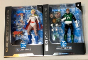 DC McFarlane Collector Edition Wave 9 - Guy Gardner #32 & Power Girl #31 - Lot 2 - Picture 1 of 9
