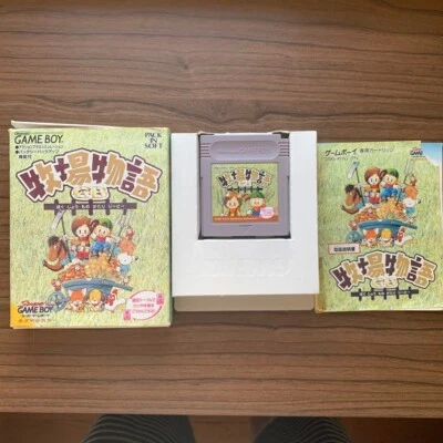 Harvest Moon GB Bokujo Monogatari GameBoy GB DMG-AYWJ-JPN 1997 Región libre USADO Foto 1 de 4