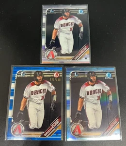 2019 Bowman Draft #BD-175 Spencer Brickhouse Blue /150 +Sky Blue Chrome + Ref.! - Picture 1 of 2