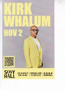Kirk Whalum, Jason Cheny, promo postcard NYC shows, 2024 - Picture 1 of 2