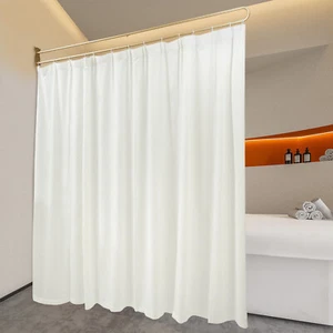 Velvet Curtain U-Shaped Privacy Partition Curtain Divider For SPA/Room/Cubicle - Picture 1 of 16