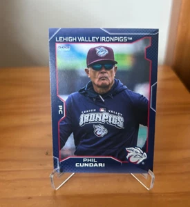 2025 Lehigh Valley IronPigs Phil Cundari Philadelphia Phillies - Picture 1 of 1