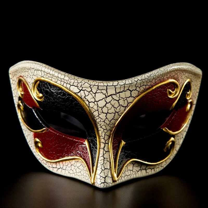 1pc Eye Mask Masquerade Fancy Dress Ball Hen Party Patch Carnival Venecian Retro - Image 1 of 4