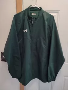 UNDER ARMOUR HERREN JACKE, GRÜN XL, FULL ZIP GEBRAUCHT - Bild 1 von 3