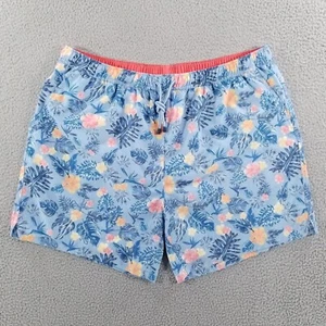 Costume da bagno Peter Millar XXL floreale hawaiano performance pantaloncini Tiki Moanaloa - Foto 1 di 15