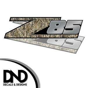 Z85 Decals 2 Pk Stickers Chevy Silverado truck - Highgrass Original - D&9 - Bild 1 von 1