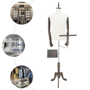 Manichino Uomo150-180cm Uomo Altezza Regolabile Manichino - Foto 1 di 23