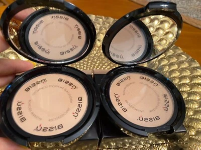 LOT OF TWO 2 BISSU PROFESSIONAL POWDER MAKEUP # 5 PEBBLE BEAUTY FACE PRESSED NEW - Image 1 of 4