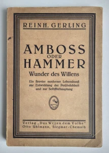 Anvil or Hammer Paperback Reinhold Gerling 1925 - Picture 1 of 3
