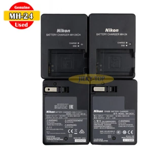 Chargeur Nikon MH-24 d'occasion original pour D3200 D3400 D5300 D5500 D5600 Df EN-EL14a - Photo 1 sur 9