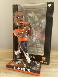 DEVIN HESTER Chicago Bears Legend NFL Photo Base Burnt Orange Bobblehead NIB! - Picture 1 of 2