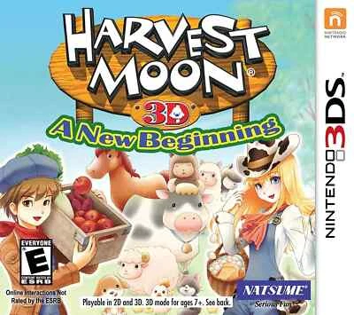 Harvest Moon 3D: A New Beginning 3DS Brand New Game Special [2012 Sim] - Image 1 of 3