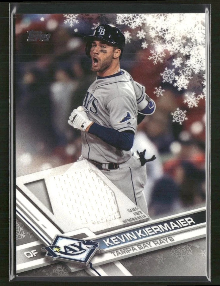 2017 Topps Holiday #R-KK Kevin Kiermaier Relics - Image 1 of 2