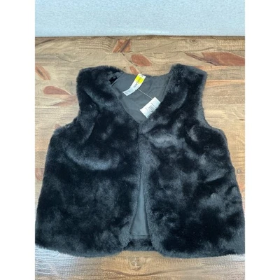 Chaleco Epic Threads Niñas Negro Imitación Piel Talla 2T Nuevo con Etiquetas Foto 1 de 4