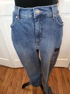 Neu mit Etikett Gloria Vanderbilt Amanda Medium Wash Jeans gerades Bein Stretch 8 klassisch - Bild 1 von 8