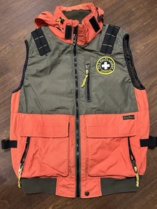 Polo Ralph Lauren Northeastern Mountain Division Explorer Rescue Vest Orange | M - Picture 1 of 15