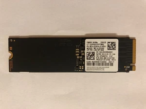 Samsung PM991 256GB M.2 NVMe SSD PCIe 3.0 x4 2280 MZ-VLQ2560 Festplatte - Bild 1 von 1