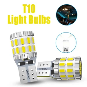 Bombillas LED T10 Blancas 2 Luz de Placa e Interior Compatible 168 2825 194 W5W - Imagen 1 de 16