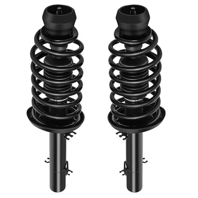 Front Complete Shocks Struts Coil Springs For 2007-2009 Volkswagen Golf City Foto 1 de 4