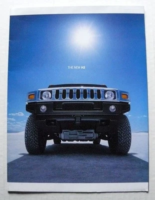 2002 Hummer H2 Dealer Sales Brochure Poster - Image 1 of 4