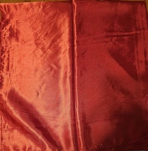 Red Polyester Scarf. 35x35. In Excellent Condition. - Picture 1 of 3
