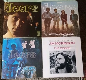 THE DOORS LP VINYL RECORDS WAITING FOR THE SUN ABSOLUTELY LIVE AMERICAN PRAYER - Picture 1 of 23