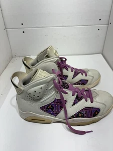 Air Jordan 6 Quai 54 viola retrò taglia 9,5 uomo Nike CZ4152-101 - Foto 1 di 6