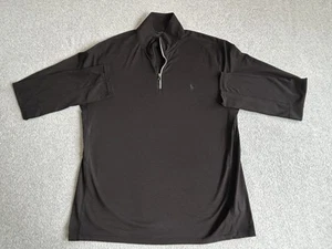 Polo Ralph Lauren Pullover Men Large 1/4 Zip Sweater Sweatshirt Performance - Picture 1 of 10