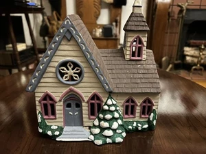 ¡Decoración de iglesia de Navidad o parte de un pueblo! ¡Lindo! - Imagen 1 de 5