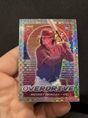 2021 Panini Chronicles - Overdrive Mickey Moniak #10 Building Blocks (RC) - Image 1 of 4