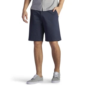 Men's Extreme Motion Flat Front Short, Navy, 34 - Picture 1 of 1