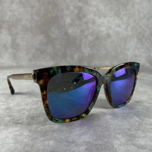 DIFF Bella MT-BU10P Sonnenbrille blau braun gold polarisiert Vollrand eckige Gläser - Bild 1 von 11