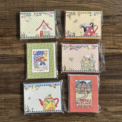 52 Mary Engelbreit Friend note cards with envelopes, 6 designs, sealed packs lot - Image 1 of 4