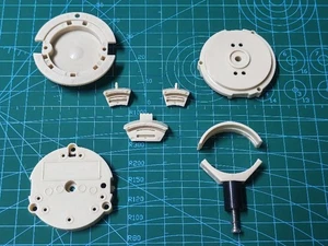 Kunststoffteile Set für Neumann U87AI Mikrofon Reparatur - Bild 1 von 4