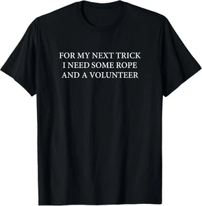 T-shirt divertente Shibari corda bondage scherzo BDSM Rigger Kinky regalo cotone - MADE IN USA - Foto 1 di 4