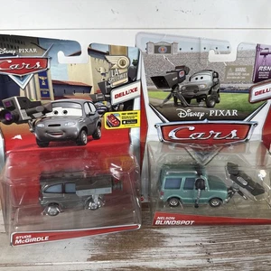 Disney Pixar Cars NELSON BLINDSPOT & STUDS McGIRDLE Deluxe 2013-15 Mattel New - Picture 1 of 13