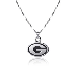Dayna Designs Grambling Tigers Silver Small Pendant Necklace - Picture 1 of 1