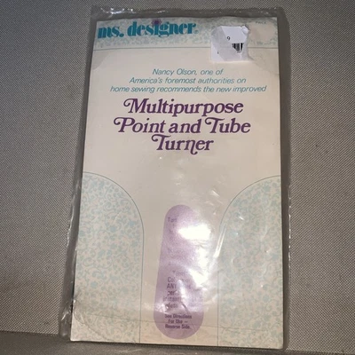 Vintage 1977 Ms. Turner de punto y tubo multiusos de diseño Foto 1 de 4