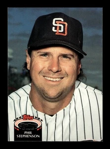 PHIL STEPHENSON ⚾ 1992 Topps Stadium Club #684 San Diego Padres - Picture 1 of 2
