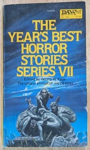 The Year's Best Horror Stories Series VII Gerald W Page (DAW, 1979) 1st Print - Picture 1 of 6