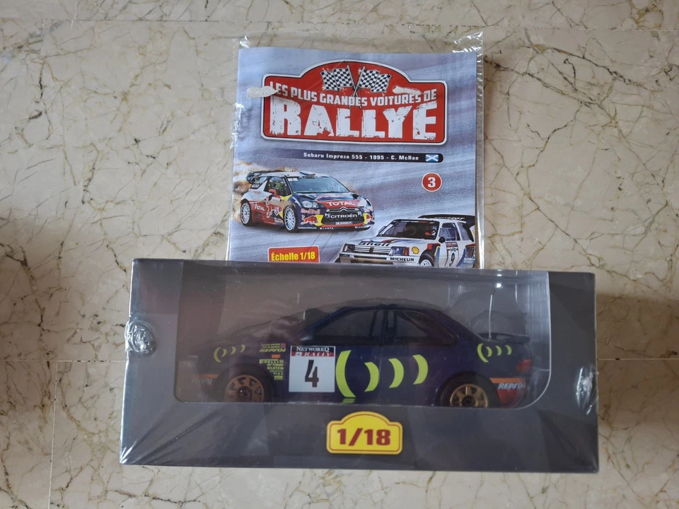 Coche de Rallye Subaru Impreza 555 Colin McRae a 1/18 Altaya - Immagine 1 di 1