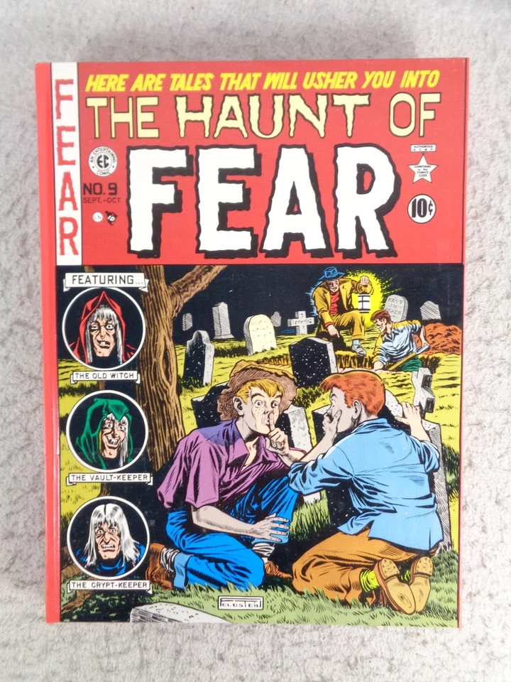 Haunt of Fear Vol 2 Gemstone EC Archives preto e branco reimpressão 7 8 9 10 11 HC livro - Imagem 1 de 4