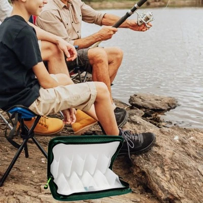 Señuelos de Pesca Bolsa Bolsa Cartera Ligera Señuelos de Pesca Bolsa Organizador Foto 1 de 4