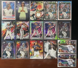 CJ ABRAMS 2025 Topps Serie 1 GAMEDAY DRIP #GD-17 - Washington Nationals Lotto 16 - Foto 1 di 18