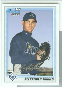 Alexander Torres Tampa Bay Rays 2010 Bowman Prospects - Picture 1 of 1