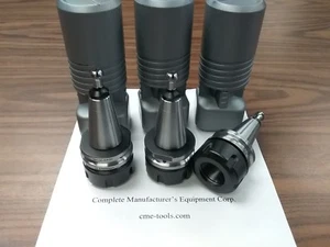 3pcs ISO30 ER32 Balanced Collet Chucks G2.5/30000RPM 50mm projec. #ISO30-ER32-50 - Picture 1 of 3