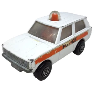 Lesney Matchbox Rolamatics Police Patrol No.20 1975 White Made In United Kingdom - Picture 1 of 10