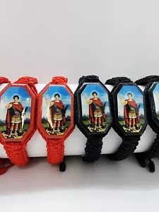 Bracciale 12 Corde Bomboniere Pulsera San Expedito Recuerdos - Foto 1 di 2